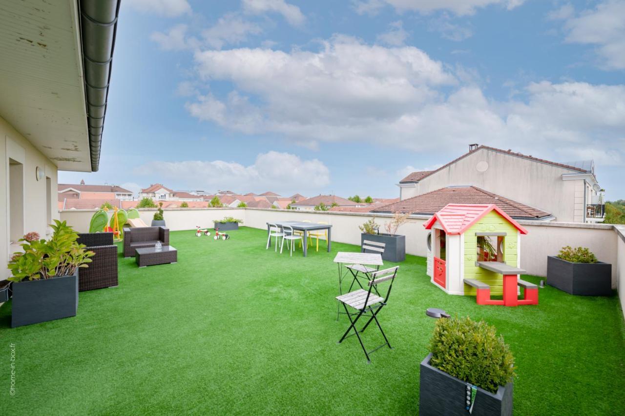 Superb Family Duplex Clos To Disneyland Bussy-Saint-Georges Exteriör bild